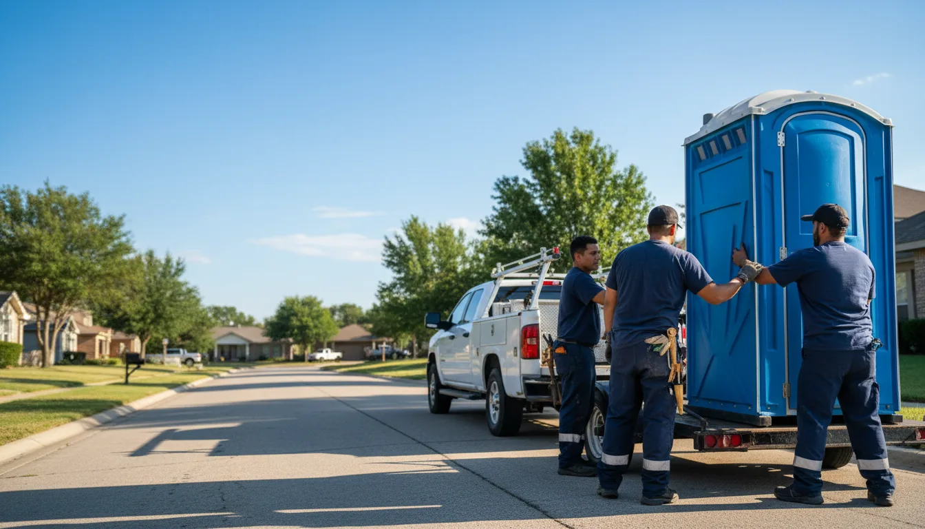 Portable Toilet Rental in Grove, OK near me